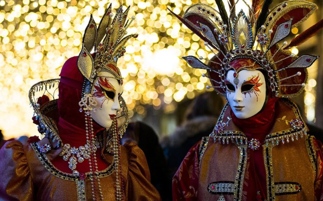 Venetian Carnival: Journey Through Time from Birth to Present