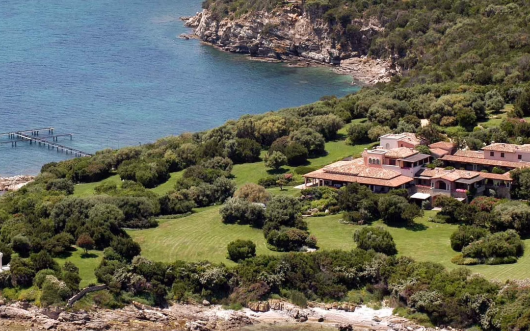 Villa Certosa: The Refined Residence of Silvio Berlusconi on Costa Smeralda Awaits New Owners