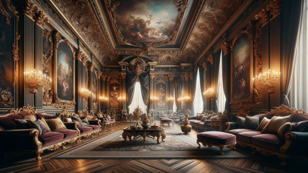 Baroque in the Interior Luxury and Sophistication