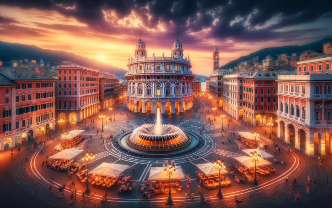Главная площадь Генуи – Пьяцца Де Феррари: Сердце города, где бьются вековые пульсации жизни
