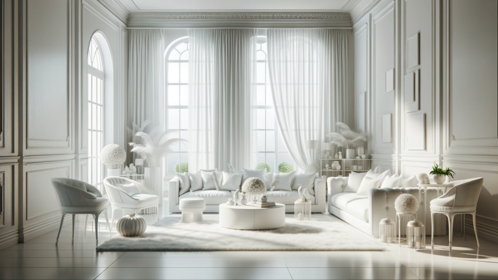 White color in the interior an eternal classic with limitless possibilities